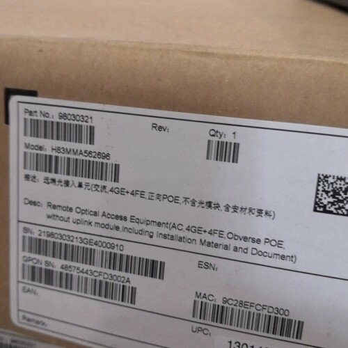 议价华为MA5626-4GE+4FE 8口POE GPON/E