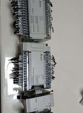 议价台达PLC拆机一套   DVP48EH00R2 一个，台达D