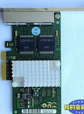 {议价}I340-T4/Intel82580EB四口千兆网卡 富士通