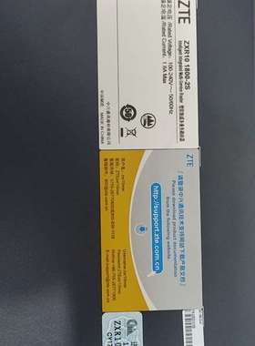 {议价}中兴ZXR10 1800-2S-AC路由器