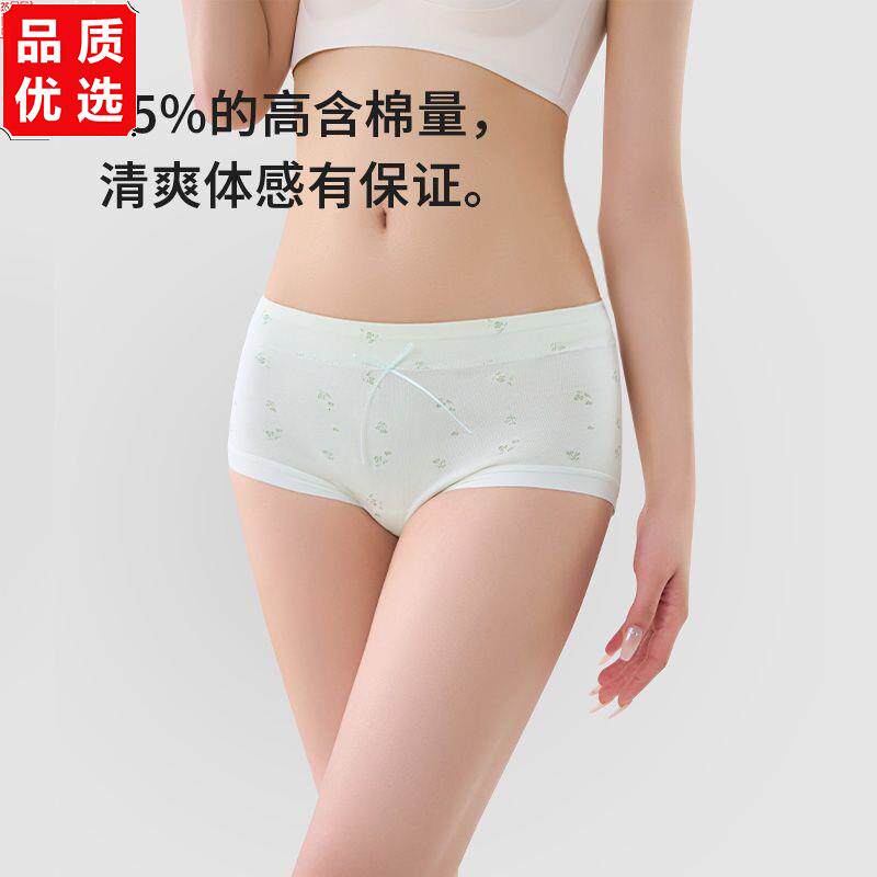5条女士内裤新疆纯棉质学