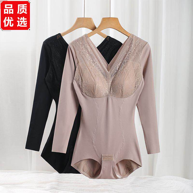 塑身保暖内衣女长袖免穿