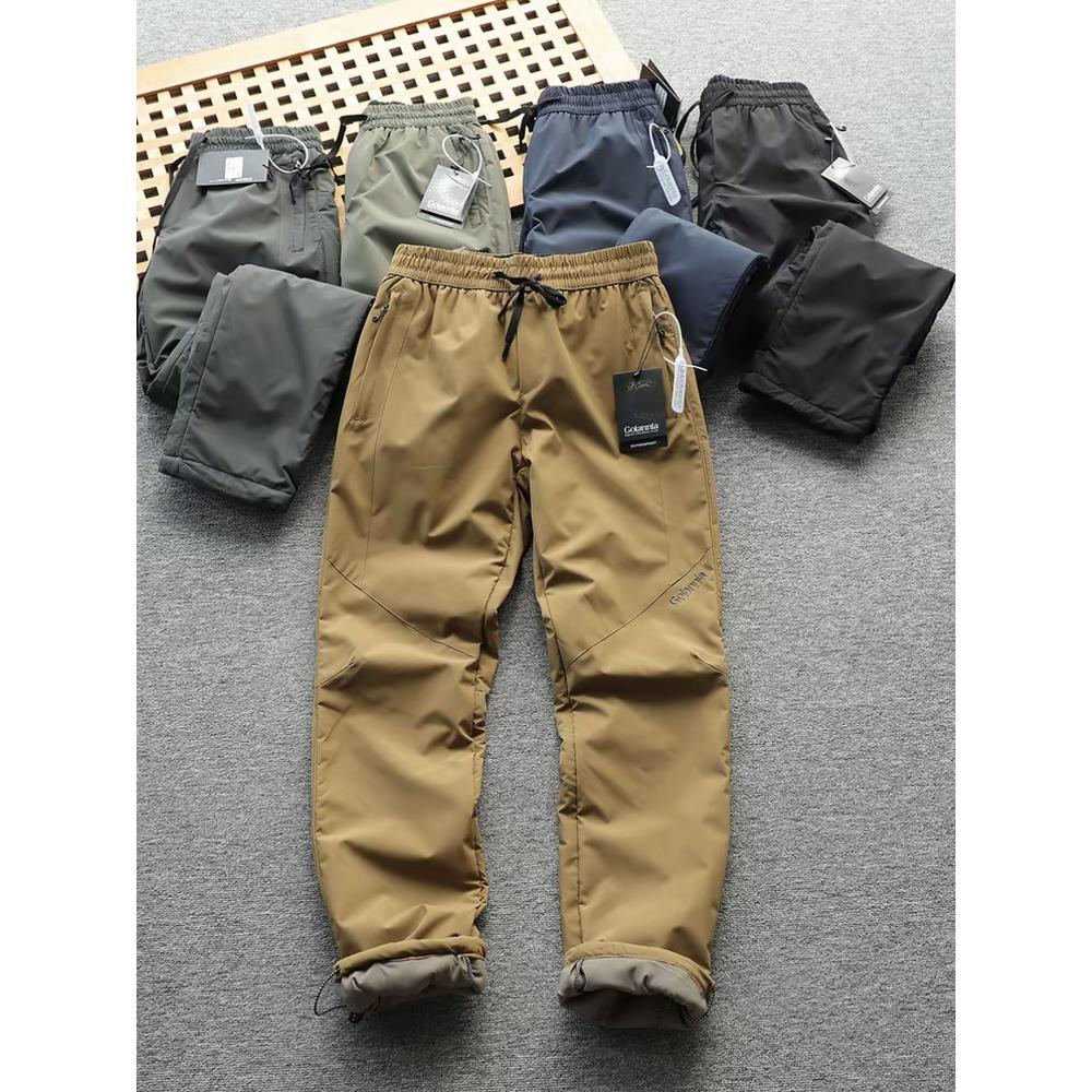 出口订单！加绒保暖！25秋冬防风防水加厚保暖抗寒冲锋裤登山裤潮