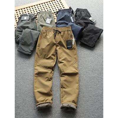 出口订单！加绒保暖！25秋冬防风防水加厚保暖抗寒冲锋裤登山裤潮