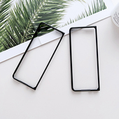 适用于前壳边框手机壳硬保护套小米mixfold2简约时尚 防滑保护壳磨砂PC边框MIXFOLD3简约商务保护套