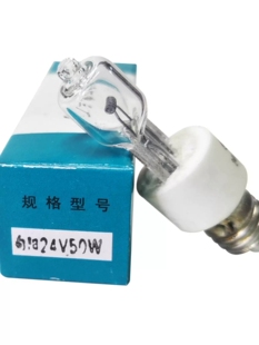 24V50W螺纹螺口E11卤素灯珠SD200单孔冷光手术室无影灯泡