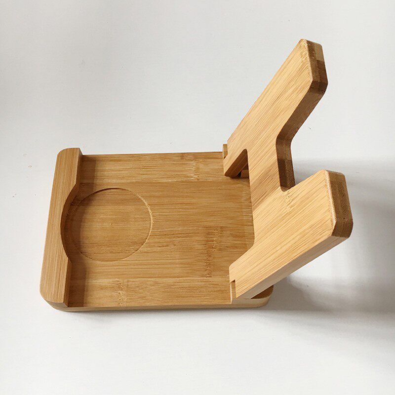 新款楠竹锅盖架 家居多功能竹制架子 实用储物架免打孔厨房置物架