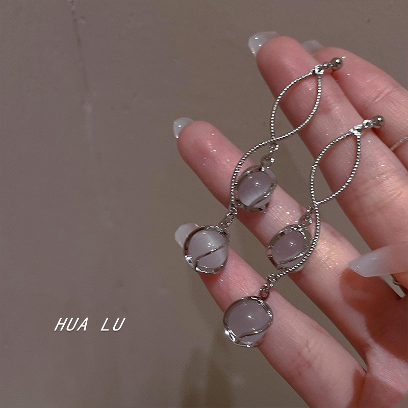 HUALU气质名媛风轻奢流苏耳坠
