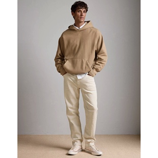 美系AE 无性别 复古高端线 日本赤耳面料布边 经典直筒牛仔裤