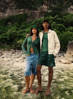 荷兰轻奢街头DP 女款 棉质 复古罗纹高弹双链头针织衫