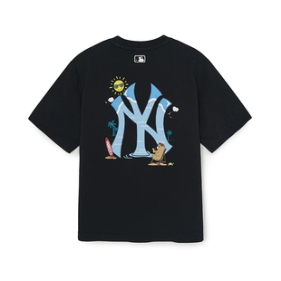 男女童潮酷萌趣活泼印花圆领T恤短袖 新款 7ATSL0163 26夏季 MLB童装