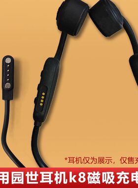 适用园世YUANS-X18 Pro运动骨传导蓝牙耳机X19磁吸充电线USB电源