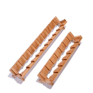 竹制收纳品茗杯架晾杯架功夫茶具茶道茶杯架子茶杯摆放架茶盘配件