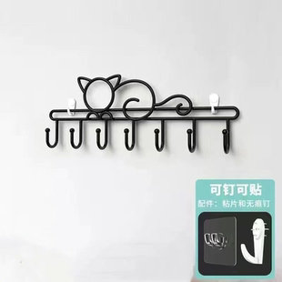 特价 冲量门后墙上免打孔挂钩置物架墙上浴室卧室宿舍万能型架