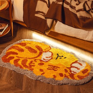 「两脚怪·勇敢的大废物地毯」加厚植绒工艺原创可爱卧室床边地垫