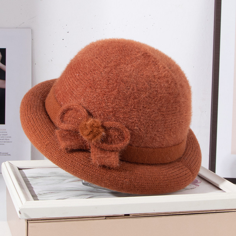 中老年人秋冬帽子加厚保暖水貂绒针织妈妈盆帽加绒奶奶老太太礼帽,服饰配件/皮带/帽子/围巾,帽子,淘宝优惠券,粉丝福利购,淘宝优惠卷