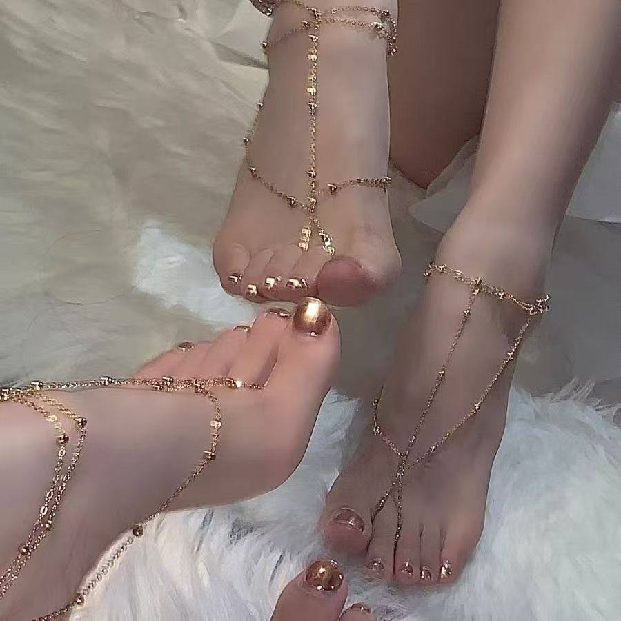 性感异域风脚链个性高级感脚踝