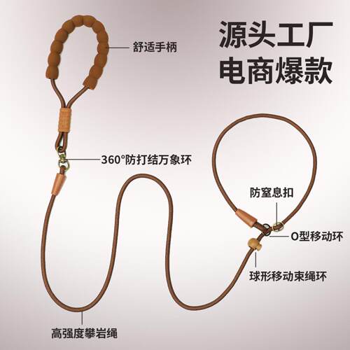 狗狗赛级P绳链遛狗牵引绳外出