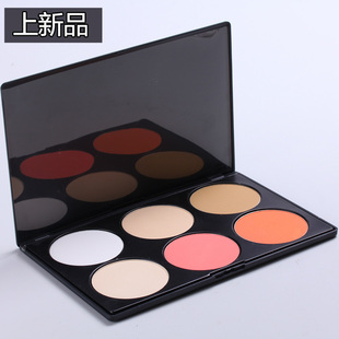 六6色修容粉饼组合 6色腮红组合 双休腮红组合 修容搭配 胭脂包邮