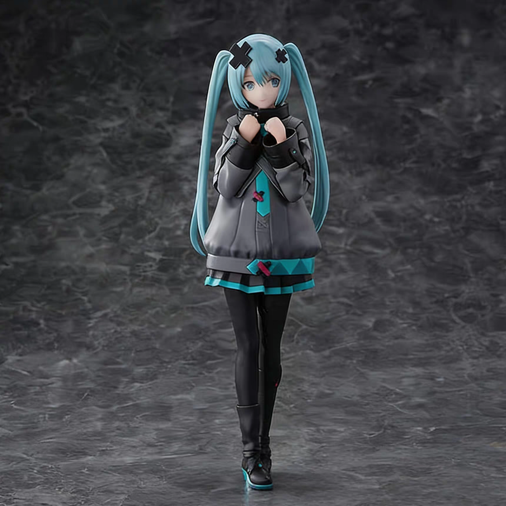 现货初音手办狂三 月雪 绫波丽模型桌面机箱车载美少女摆件礼物