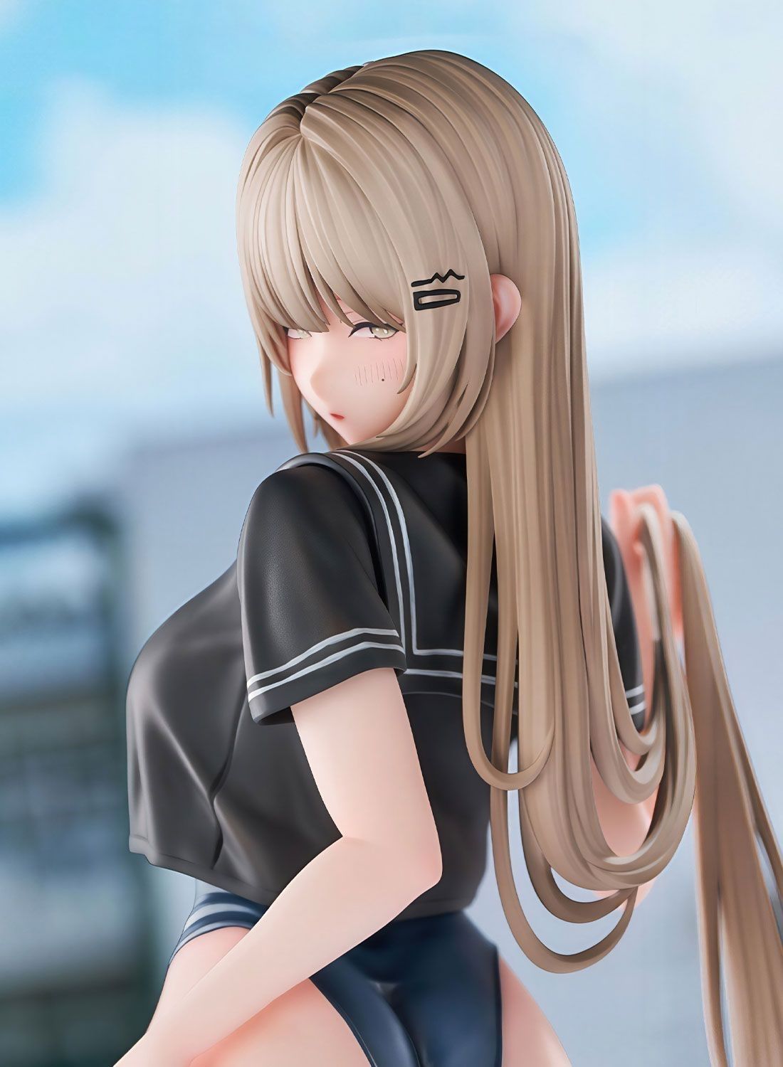 【现货】水手服柚子手办女生二次元少女辣妹性感模型摆件盒装