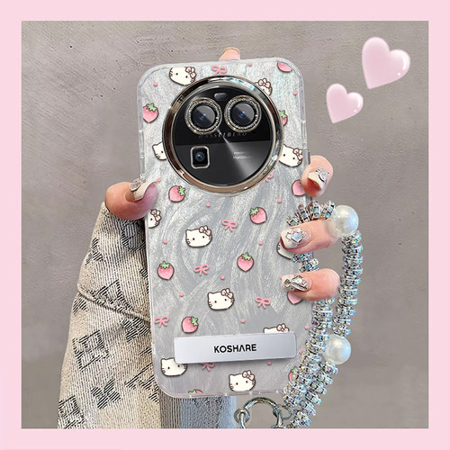 羽纱kt猫OPPOFindX6Pro手机壳PGEM10情侣全包防摔男女可爱套外壳