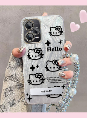 精孔kt猫红米Note12Pro手机壳22101316C情侣全包防摔女可爱套外壳