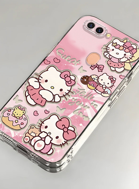 卡通kt猫OPPOR11sPlus壳透明r11splust全包防摔女可爱套外壳