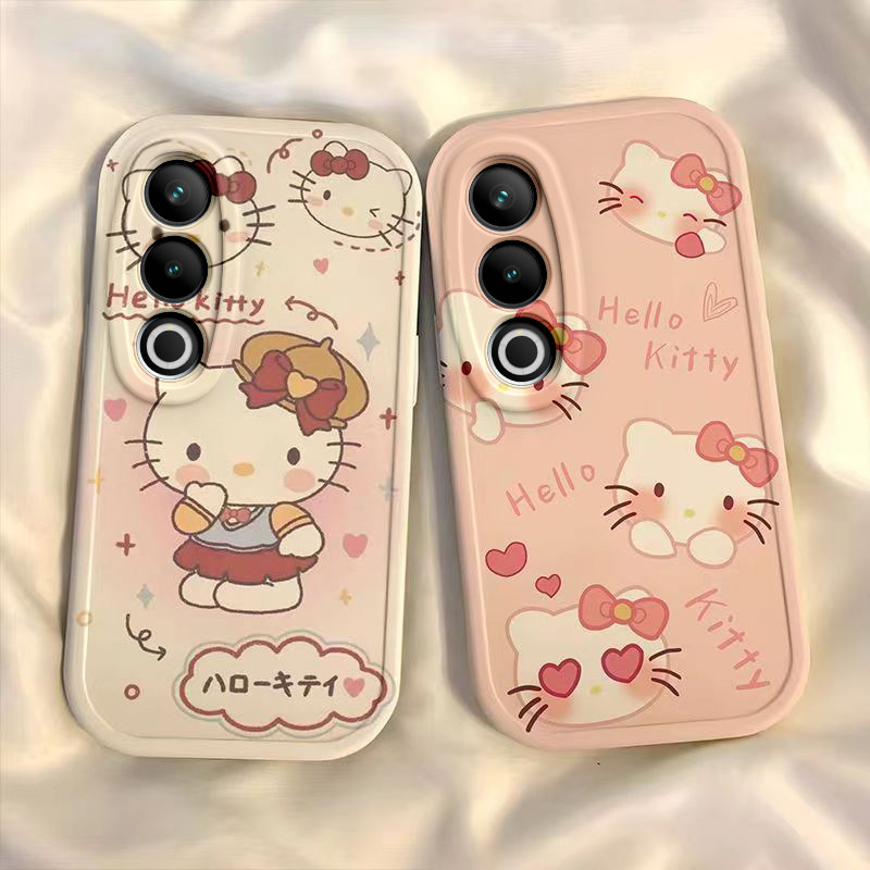 OPPO A3活力版手机壳OPPO A3i硅胶OPPO a3[5G]/a3x保护套OPPOA3i新款a3pro高档可爱全包套保护套软粉色凯蒂猫