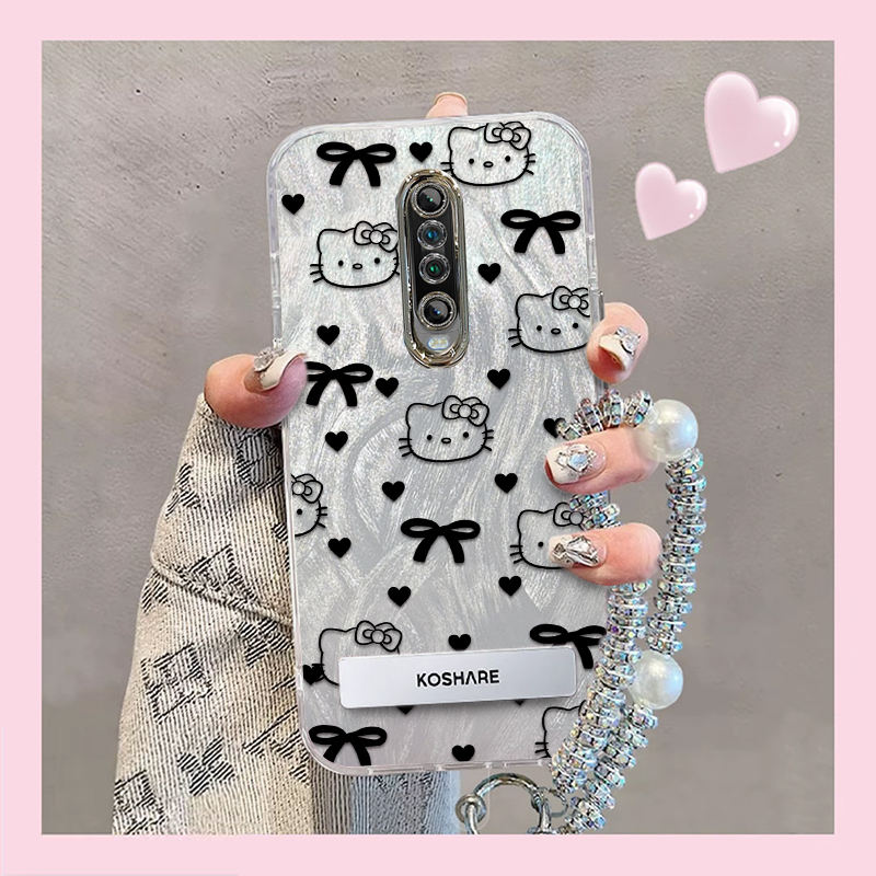 精孔kt猫红米K30i手机壳M2001G7AE情侣全包防摔软男女可爱套外壳