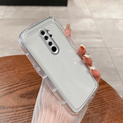 红米note8/8pro肥皂壳手机壳透明气囊note8/8pro男女款高级感全包防摔硅胶软壳套