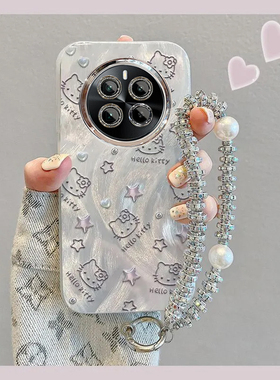 羽纱kt猫realme真我GT5Pro手机壳RMX3888情侣全包防摔可爱套外壳