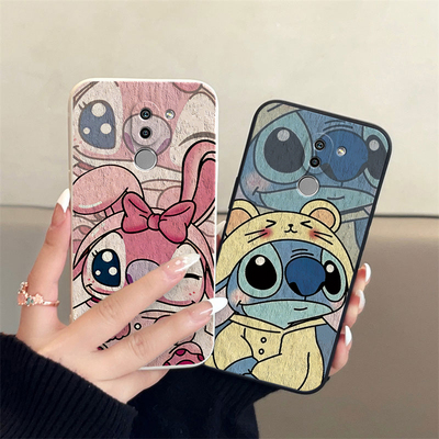 荣耀7X/7C/8/XMAX/8青春版/9/9i/V9/9青春版/note10小羊皮情侣手机壳定制款高级感小众一对全包防摔畅玩8C