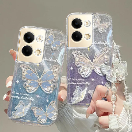 OPPO Reno9手机壳Ace透明2z软Reno 13套2全包3防摔5潮4高级pro感6蝴蝶8款7男10女OPPOReno9新11薄12高档se新+