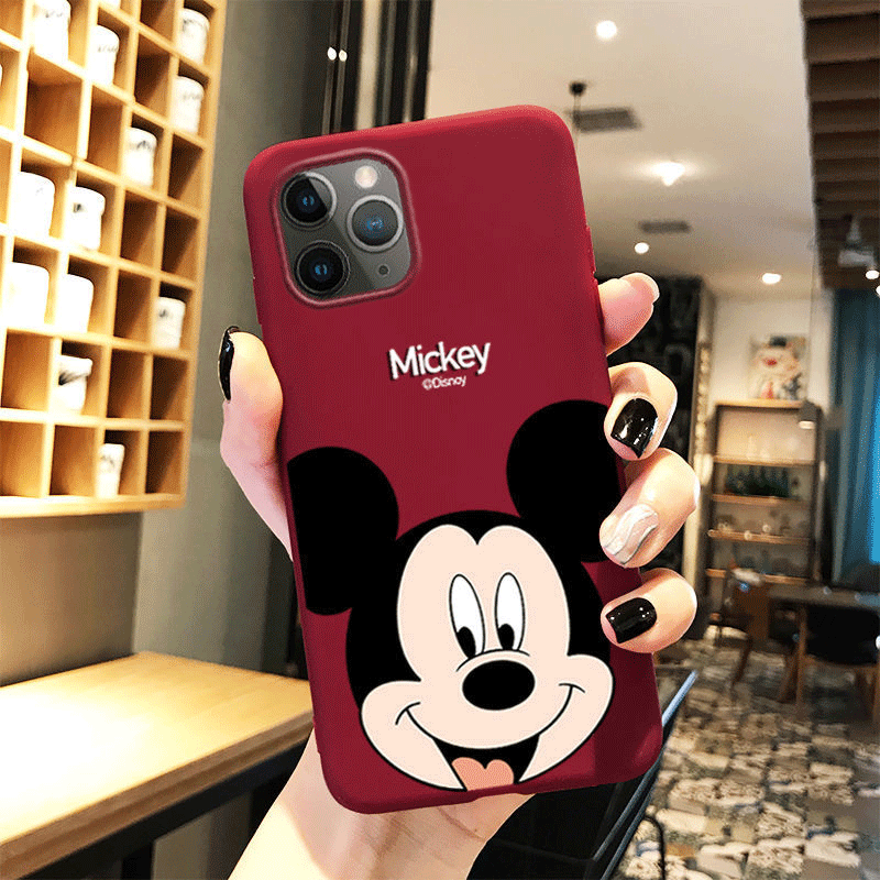 米奇硅胶苹果手机壳潮牌