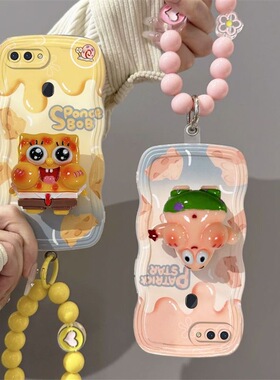 oppor11s/r11splus/r11st手机壳女款可爱全包r11s/r11splus/r11st硅胶防摔软海绵宝宝派大星