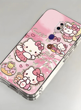卡通kt猫OPPOA9x壳透明PCAM10全包防摔软高级男女可爱套外壳