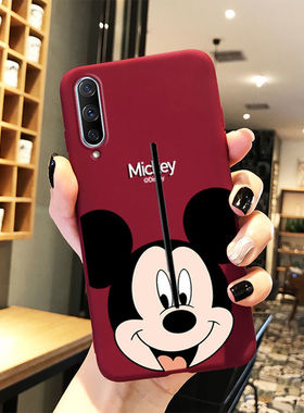 IQOO手机壳iqoopro米奇iqoo3可爱iqoo7软红色春节新年兔年磨砂薄硅胶男女通用vivo
