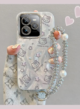 羽纱kt猫realme真我GT7Pro手机壳RMX5010情侣全包防摔可爱套外壳