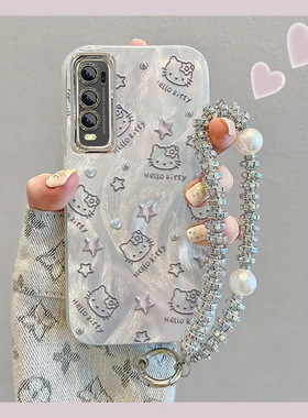 羽纱kt猫vivoY50t手机壳V2023EA情侣全包防摔高级男女可爱套外壳