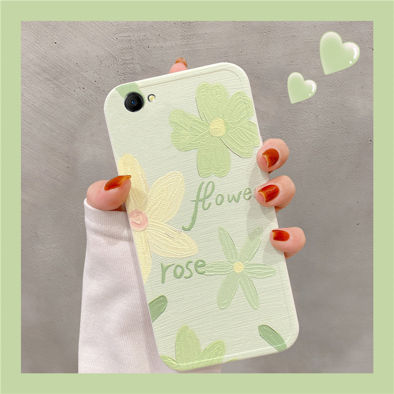 OPPO A3手机壳闺蜜小花油画可爱创意a3全包潮牌款仙女清新OPPOA3