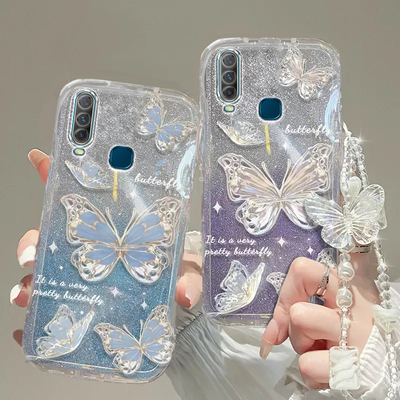 vivo U3X手机壳U1透明U3软T2套s1全包s6防摔pro潮s19奢华s20高档s12蝴蝶s15手链s16闪粉s17男s18女vivoU1
