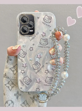 羽纱kt猫红米Note12Pro手机壳22101316C情侣全包防摔女可爱套外壳