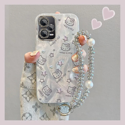 羽纱kt猫红米Note12Pro手机壳22101316C情侣全包防摔女可爱套外壳