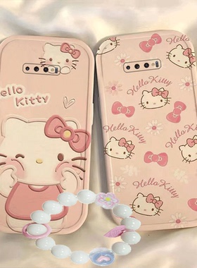 三星s10+手机壳s10+凯蒂猫硅胶S10E新款透明卡通可爱全包套KT猫galaxy保护套软S10PLUS
