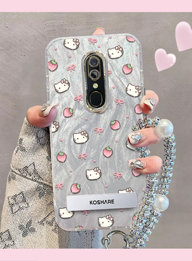 羽纱kt猫OPPOA9x手机壳PCAM10情侣全包防摔软高级男女可爱套外壳