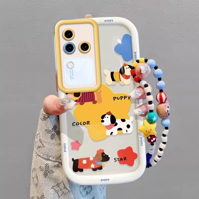 vivoS18Pro手机壳V2344A情侣全包防摔薄软硅胶高级男女可爱套外壳