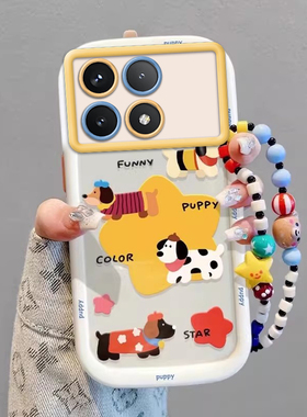 红米K70E手机壳2311DRK48C情侣全包防摔软硅胶高级男女可爱套外壳