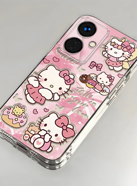 卡通kt猫OPPOK11x壳透明PHF110全包防摔软高级男女可爱套外壳