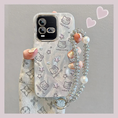 羽纱kt猫iQOO10手机壳V2217A情侣全包防摔硅胶高级男女可爱套外壳